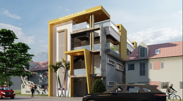 Maison planifiee avec maquette
